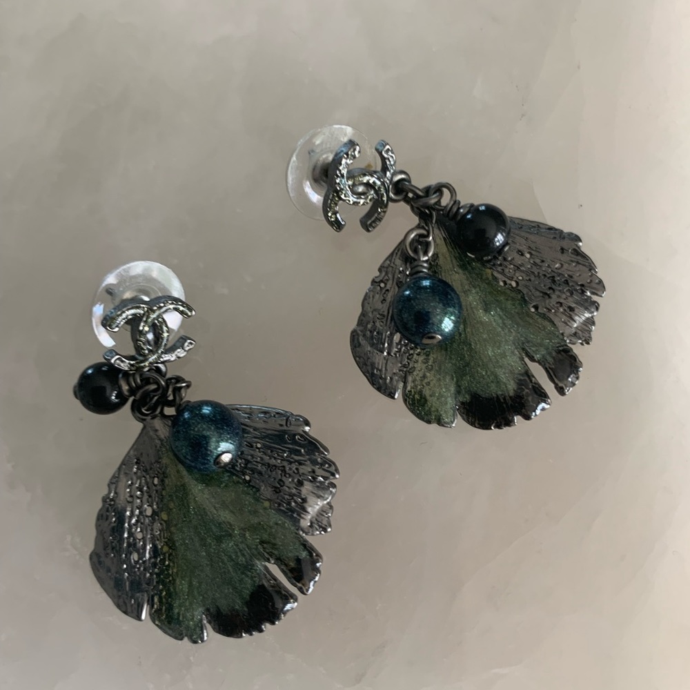 Authentic Chanel rare earrings